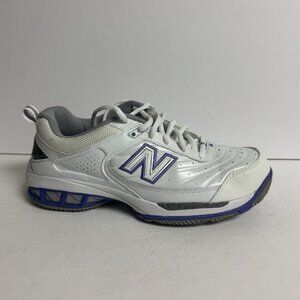 New Balance Womens 806 Tennis Sneaker White Size 9.5 D